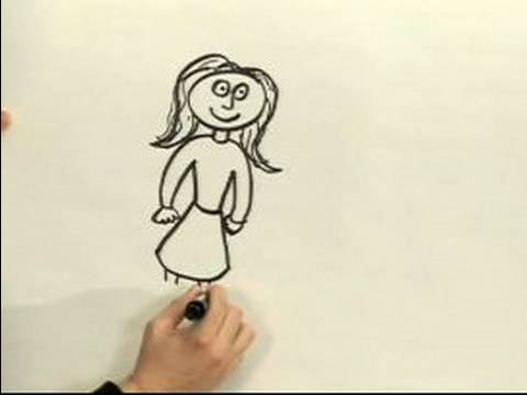 How To Draw A Woman Easy - My World of Vintage