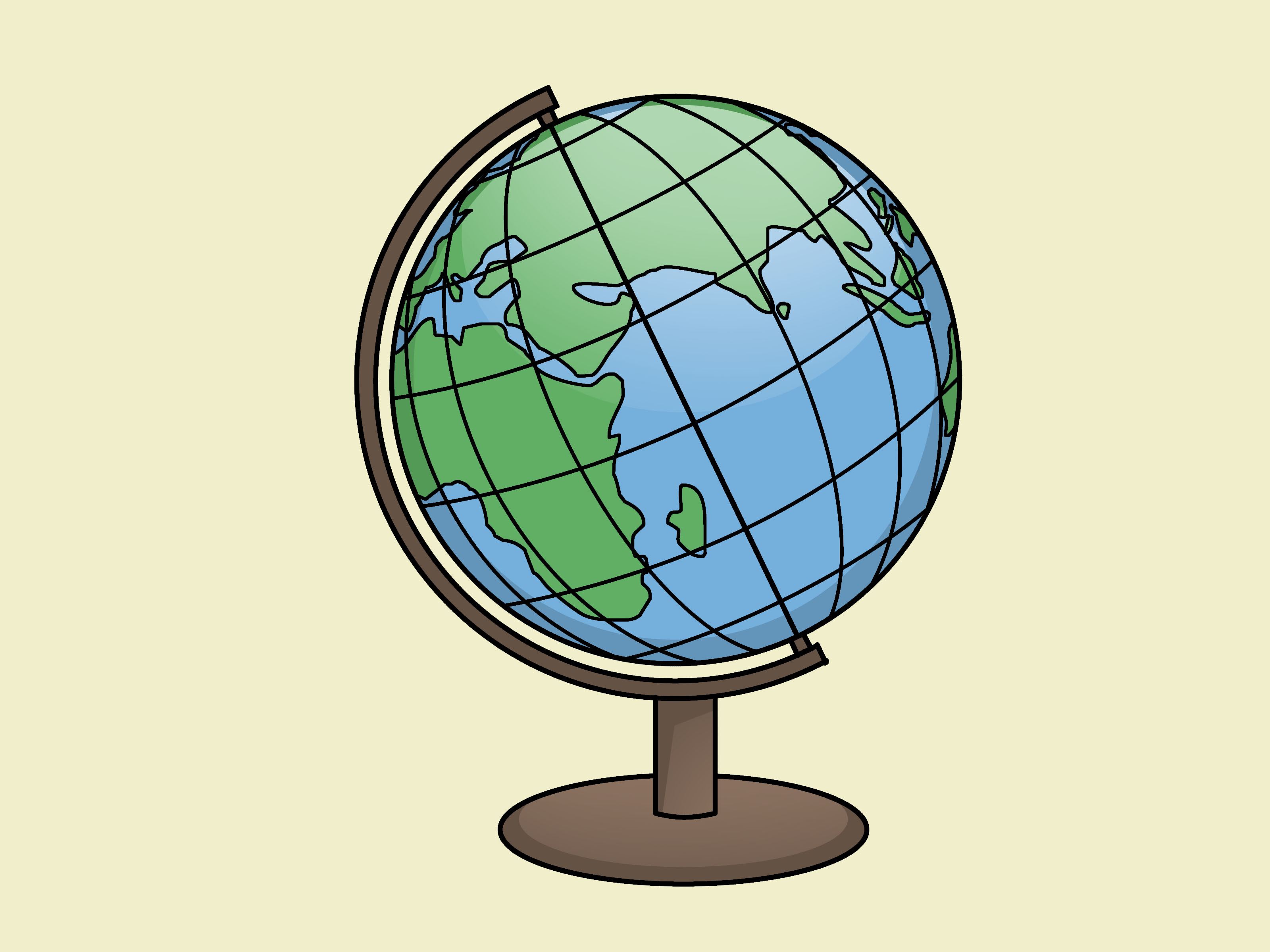 World Globe Drawing at GetDrawings | Free download