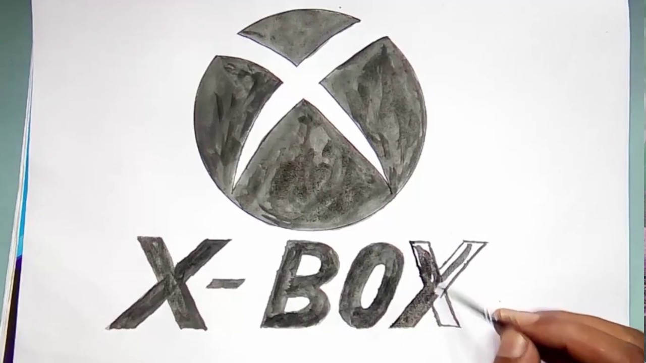Xbox Symbol Drawing at GetDrawings | Free download