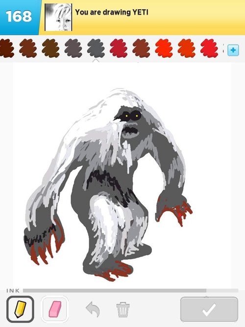 Yeti Drawing at GetDrawings | Free download