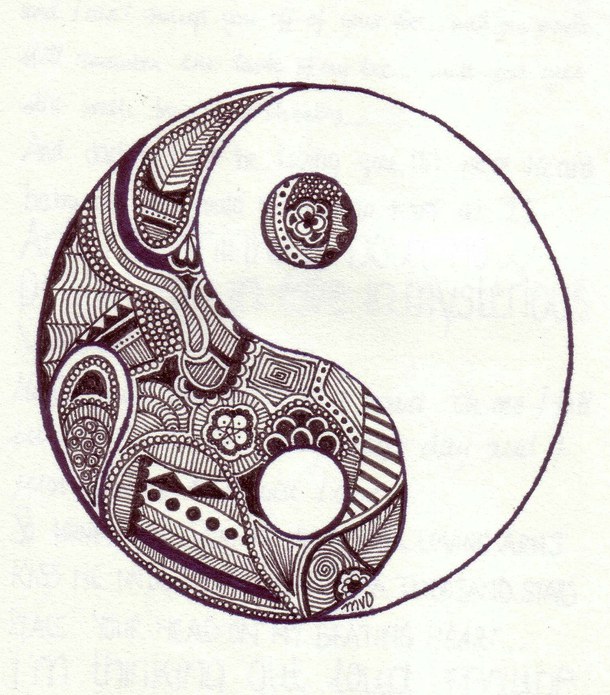 Yin Yang Drawing at GetDrawings Free download