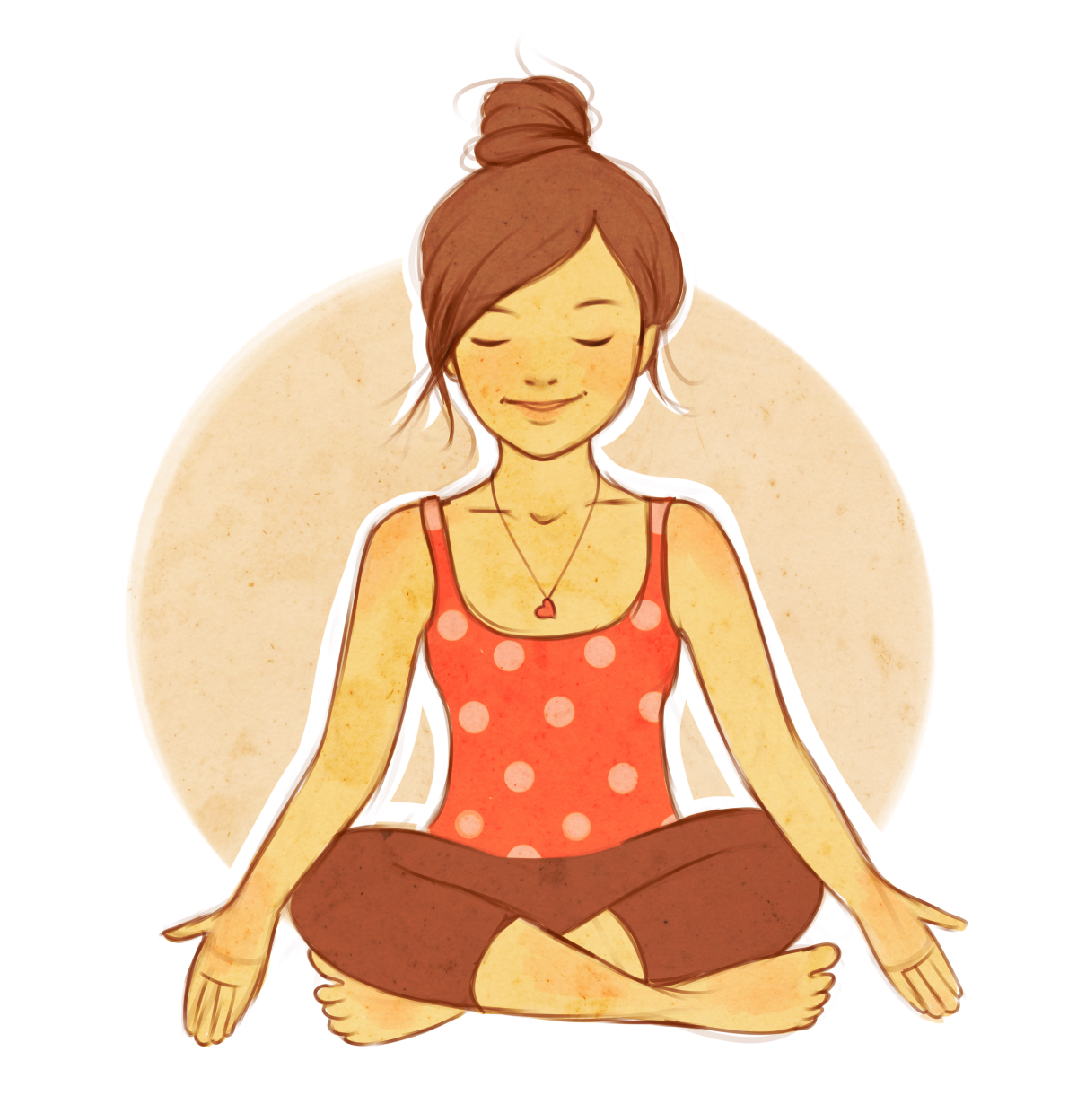 Yoga Girl Drawing at GetDrawings Free download