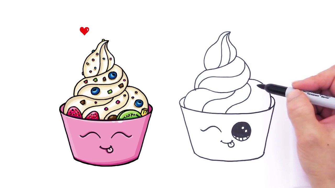 Draw So Cute Frozen Yogurt