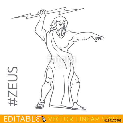 Zeus Drawing at GetDrawings Free download