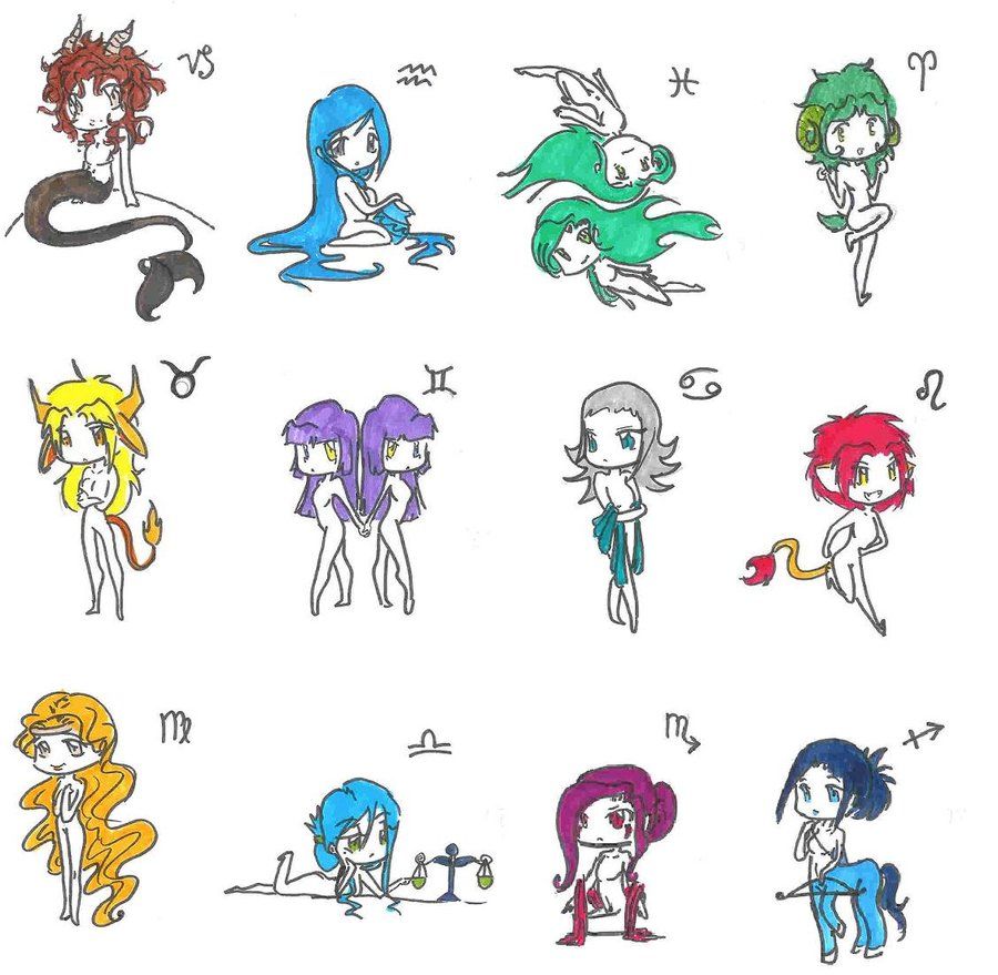 Zodiac Signs Drawing at GetDrawings Free download