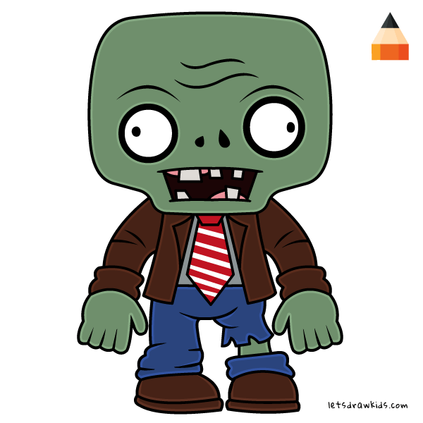 Zombie Drawing For Kids At Getdrawings Free Download