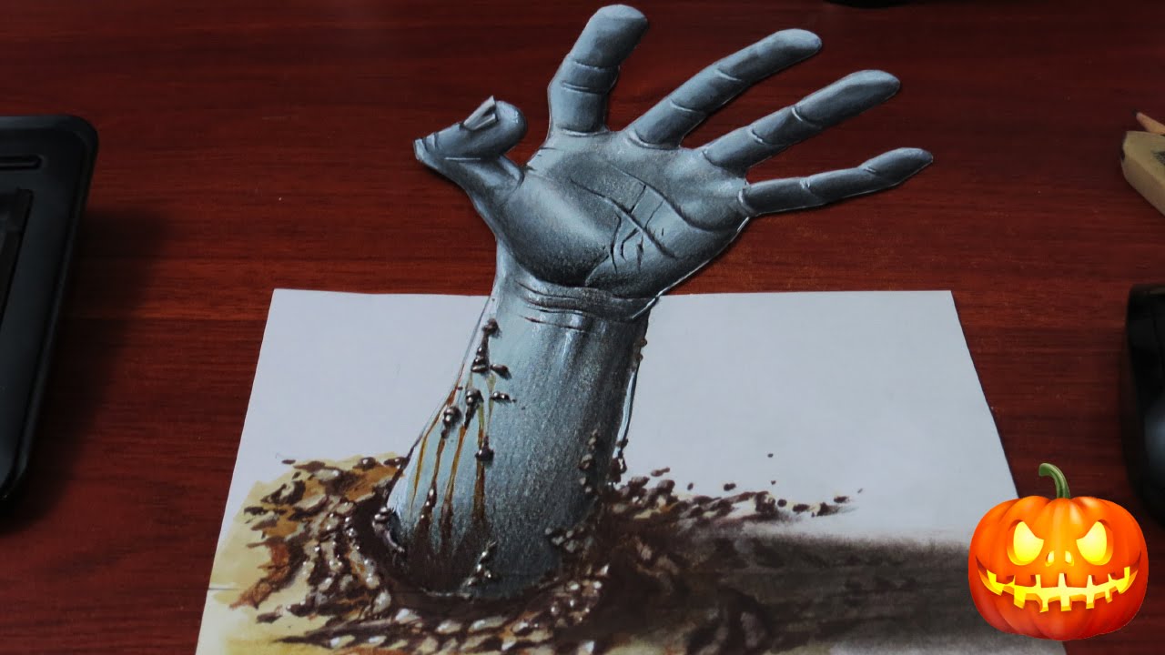 Zombie Hand Drawing at GetDrawings Free download