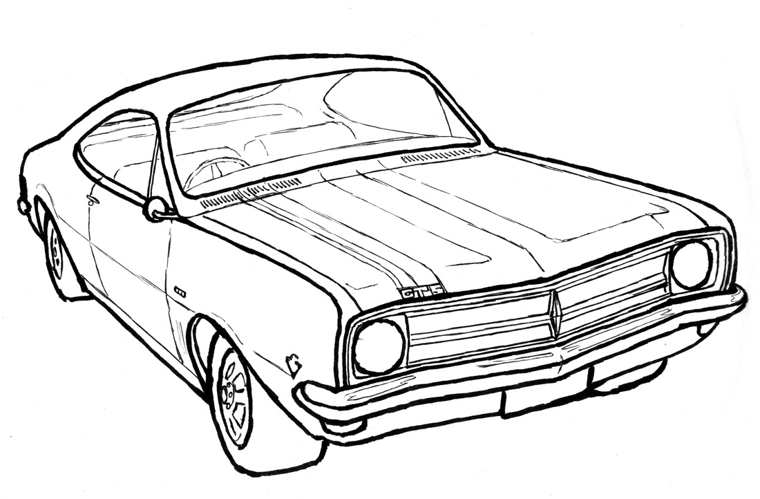 1969 Camaro Drawing at GetDrawings | Free download