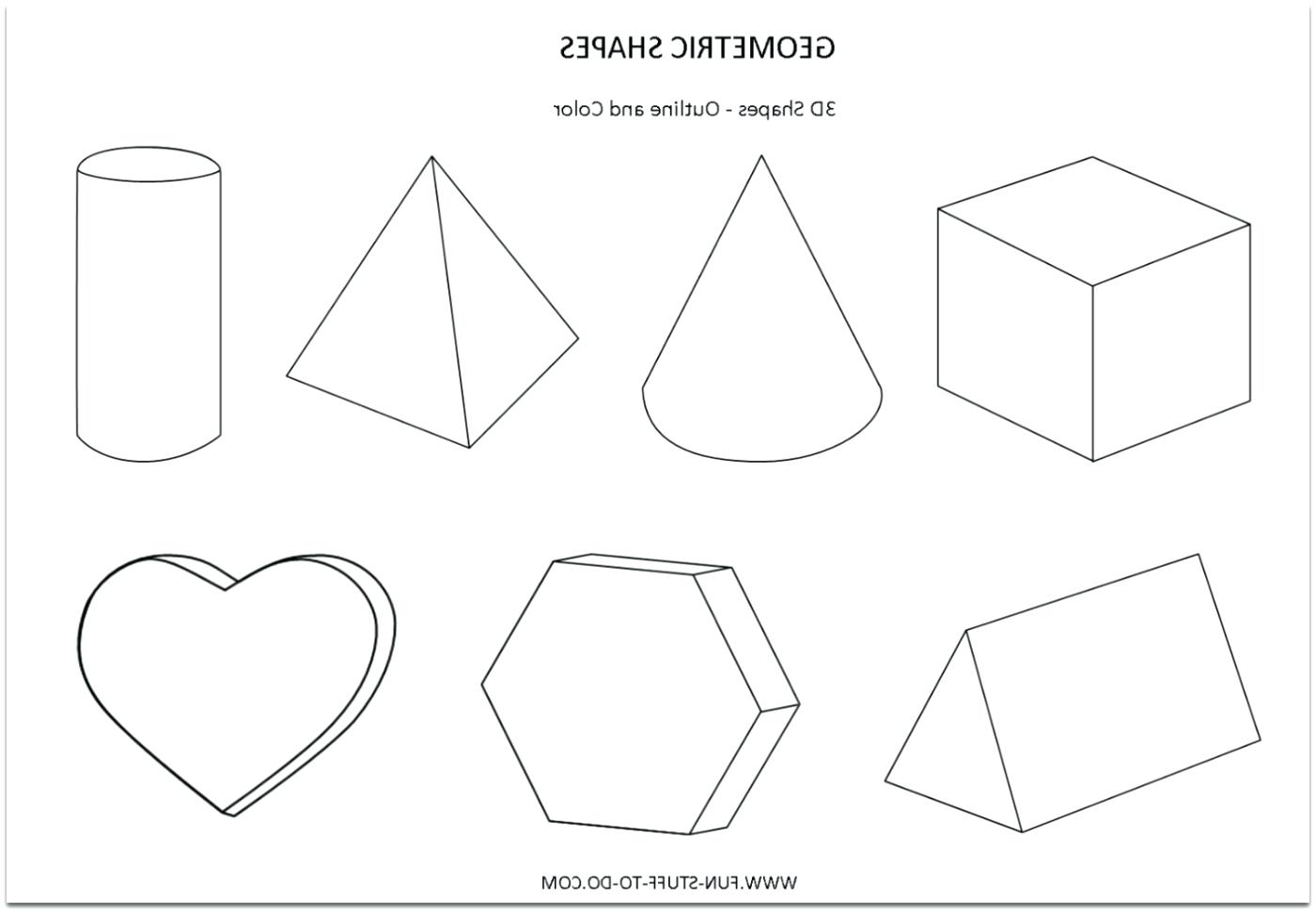 3 Dimensional Shapes Drawing At GetDrawings Free Download