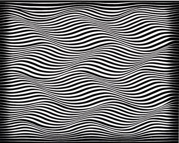 3d illusion line art