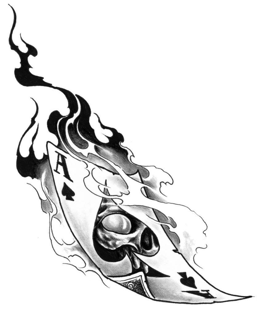 Ace Of Spades Drawing at GetDrawings Free download