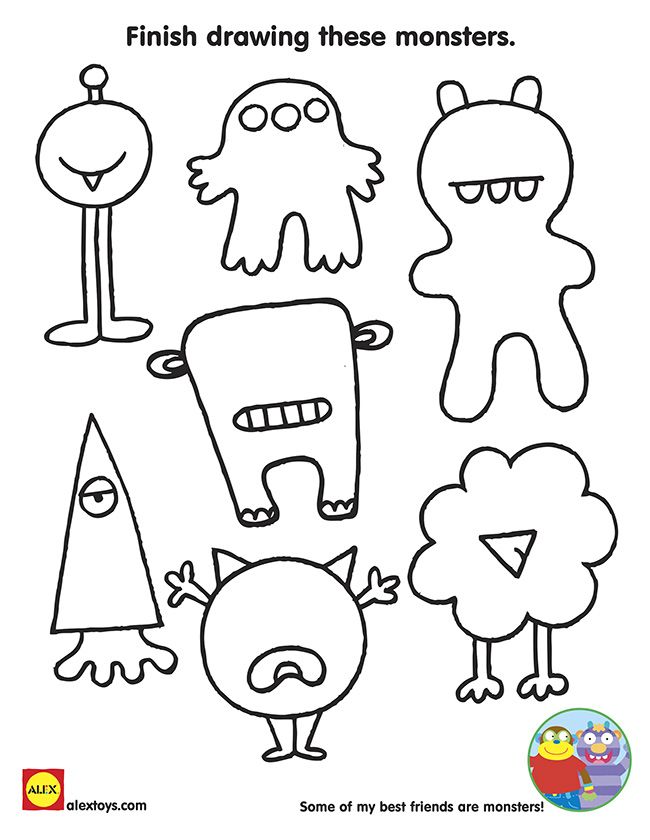 100 Crazy Cool Drawing Ideas for Kids