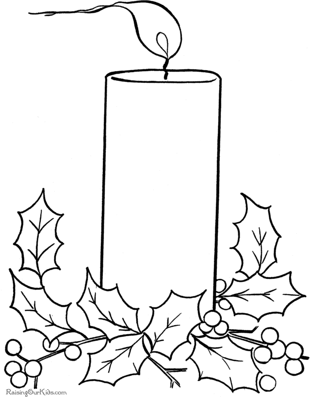 Advent Candles Drawing at GetDrawings Free download