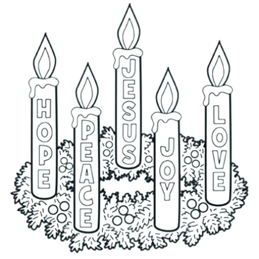 Trending Advent Wreath Drawing Easy With Label PNG Drawer