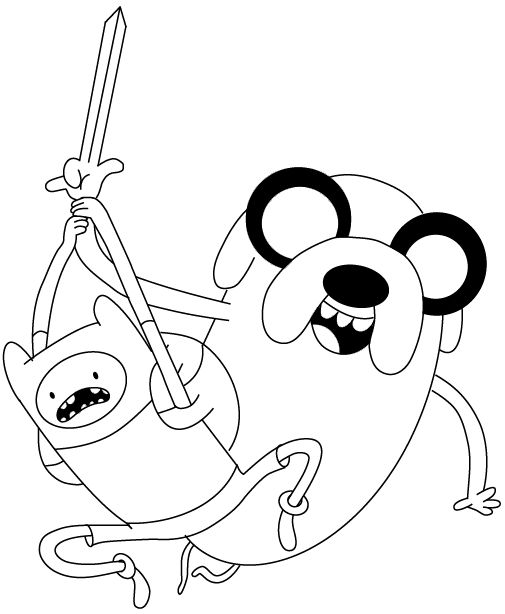 Adventure Time Drawing at GetDrawings | Free download