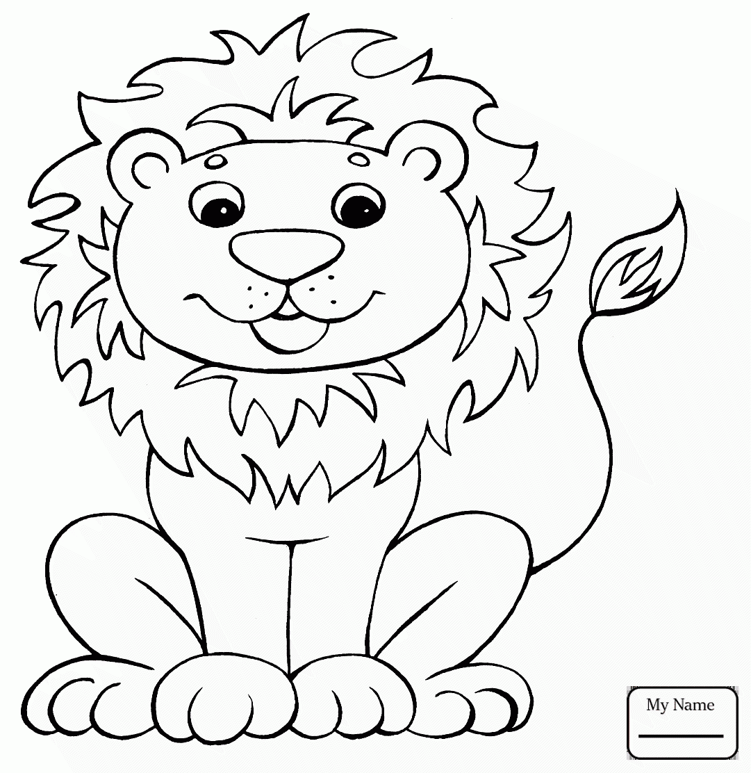 African Lion Drawing at GetDrawings | Free download