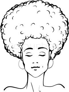 Afro Drawing At Getdrawings 