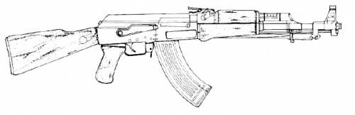 Ak47 Drawing At GetDrawings | Free Download