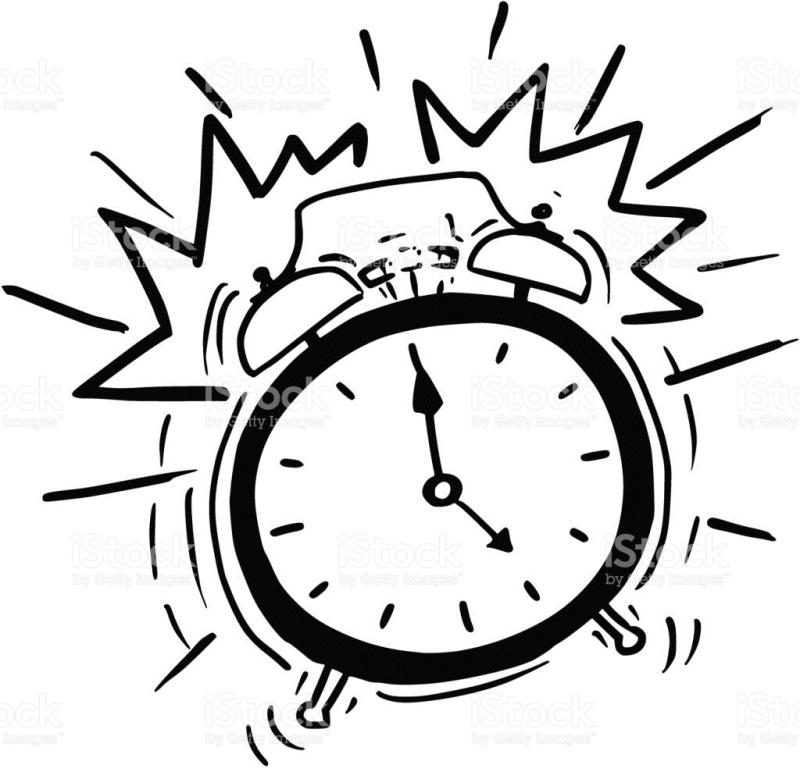 Alarm Clock Drawing at GetDrawings | Free download