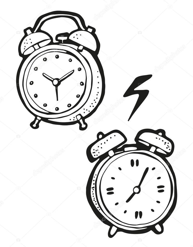 Alarm Clock Drawing at GetDrawings | Free download