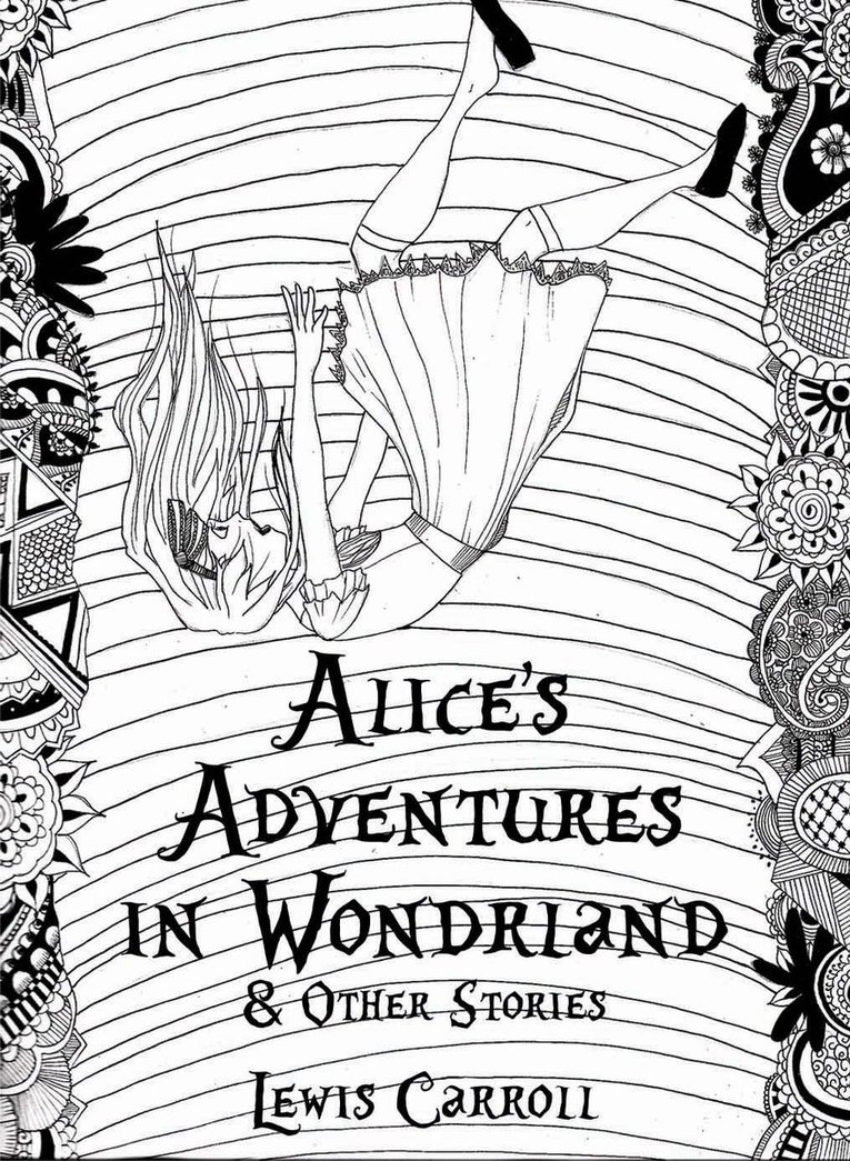 Alice Falling Down The Rabbit Hole Drawing at GetDrawings Free download