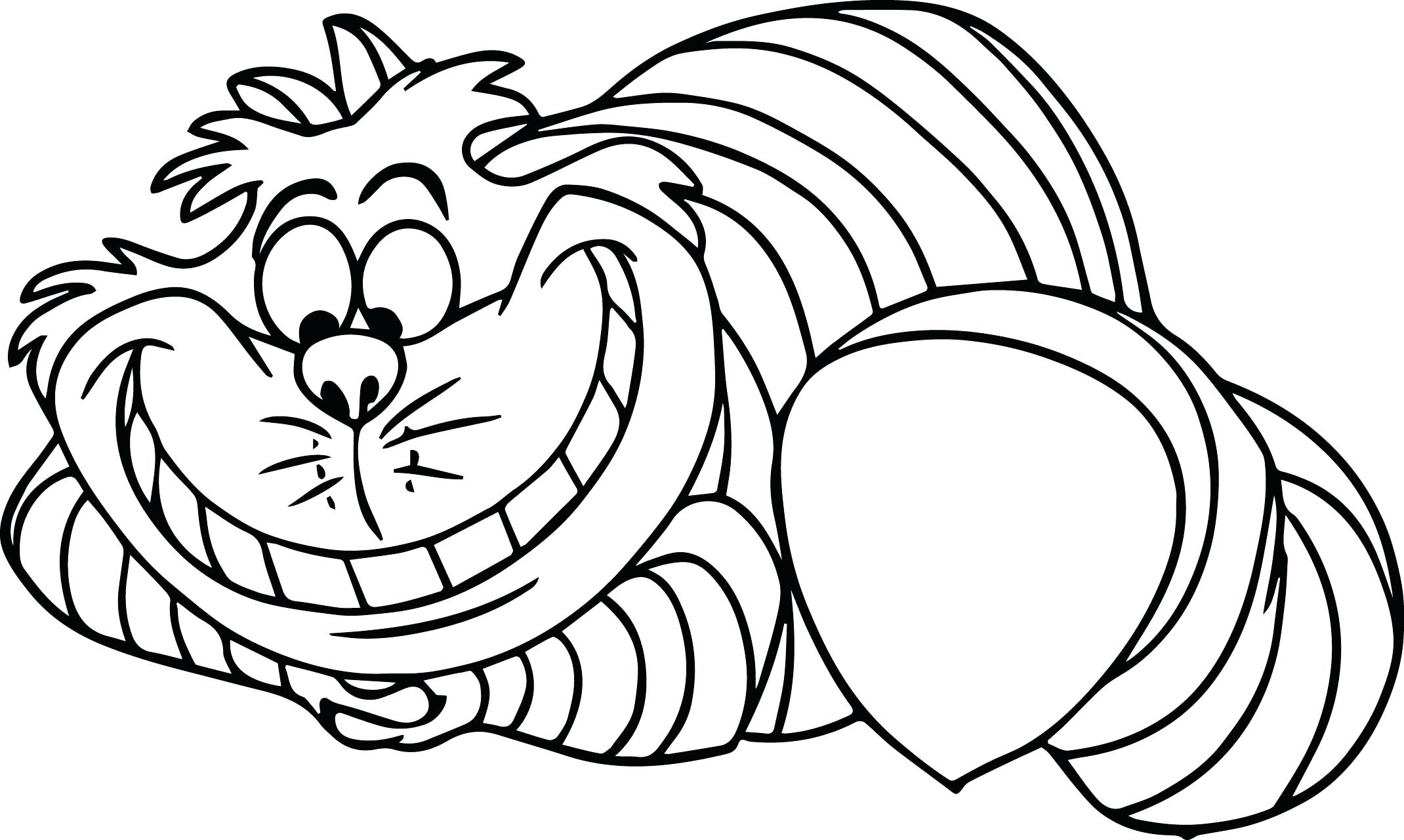 Alice In Wonderland Cat Drawing at GetDrawings | Free download