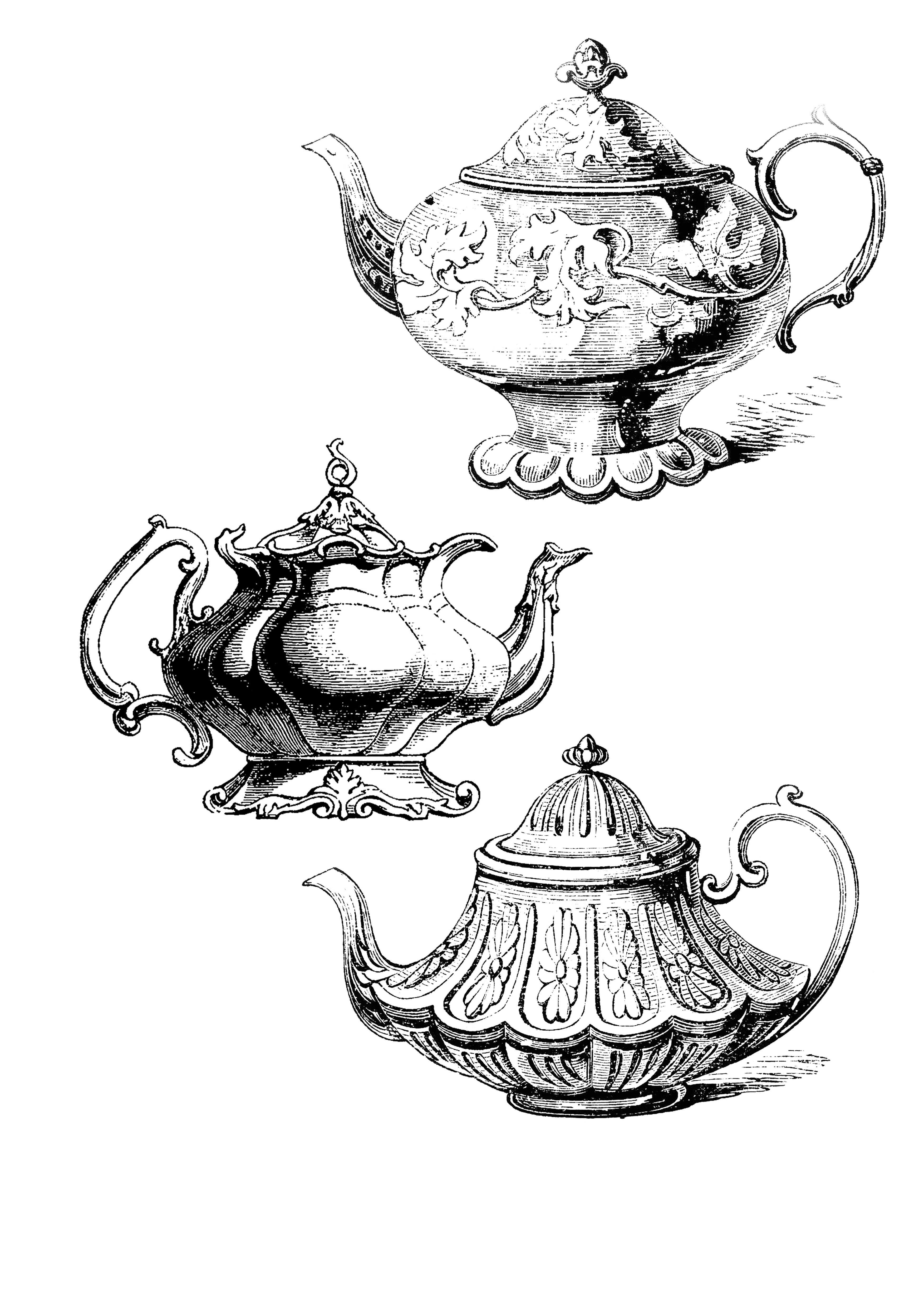 Alice In Wonderland Teapot Drawing at GetDrawings.com Free for personal
use Alice In