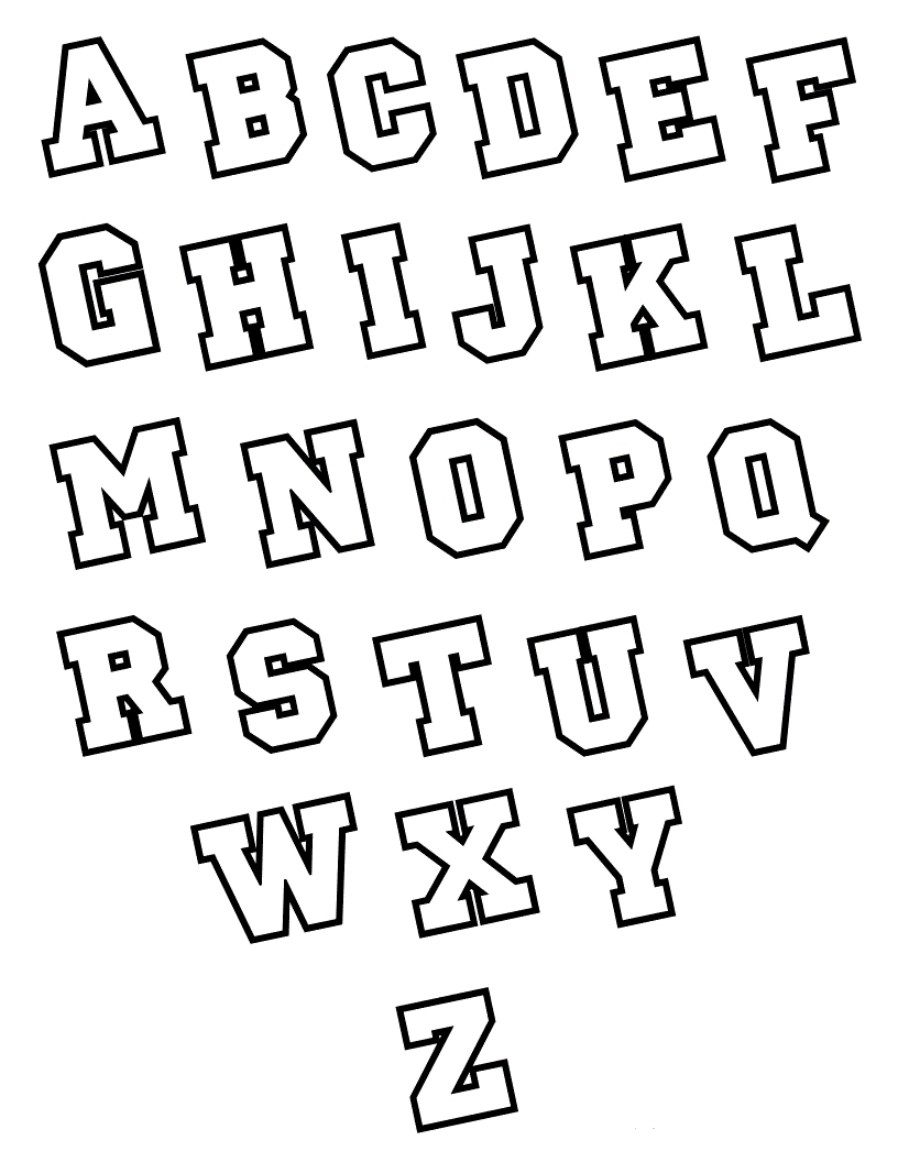 Alphabet Letters Drawing At GetDrawings Free Download