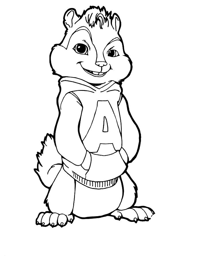 Alvin And Chipmunks Drawing at GetDrawings Free download