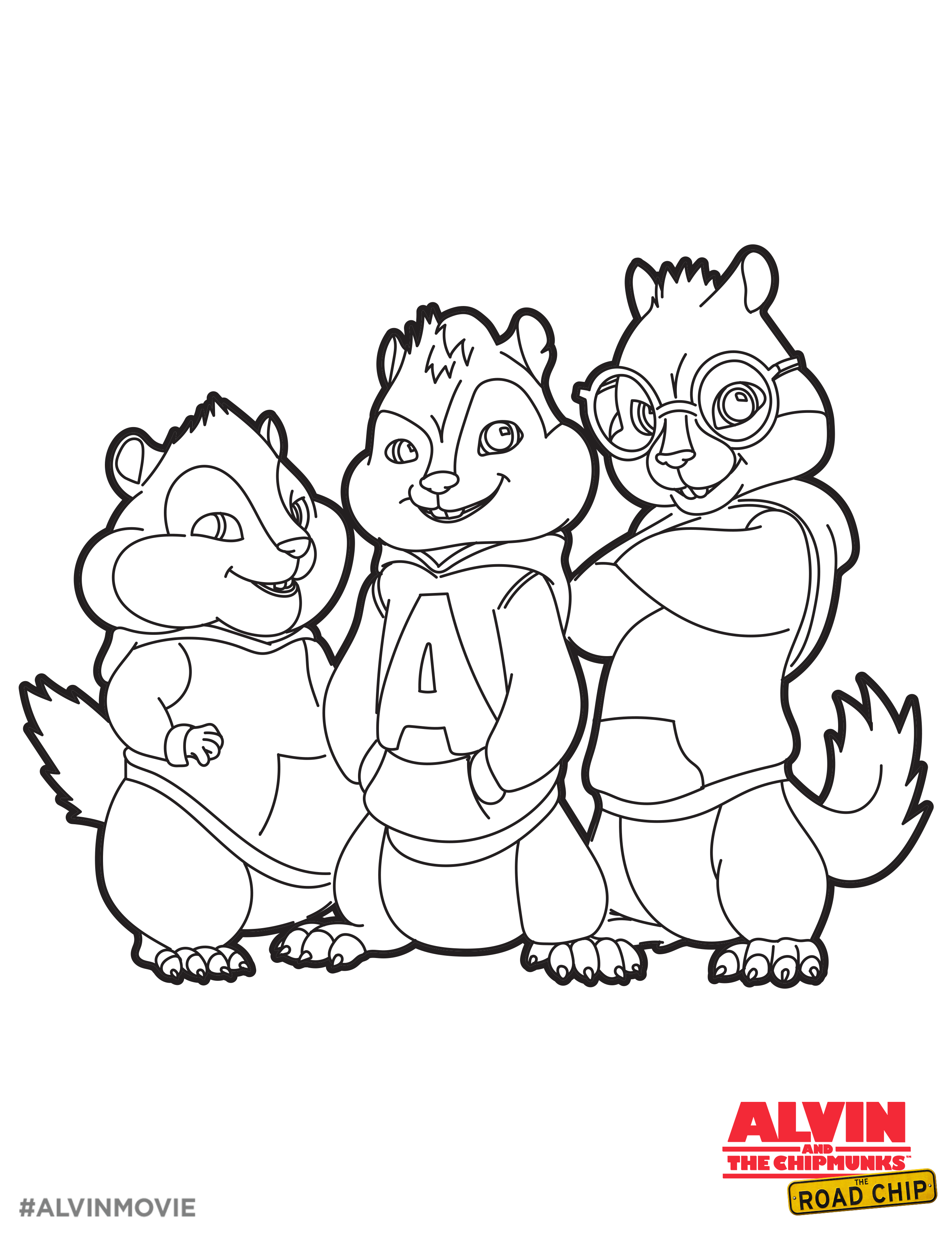 Alvin And Chipmunks Drawing at GetDrawings Free download