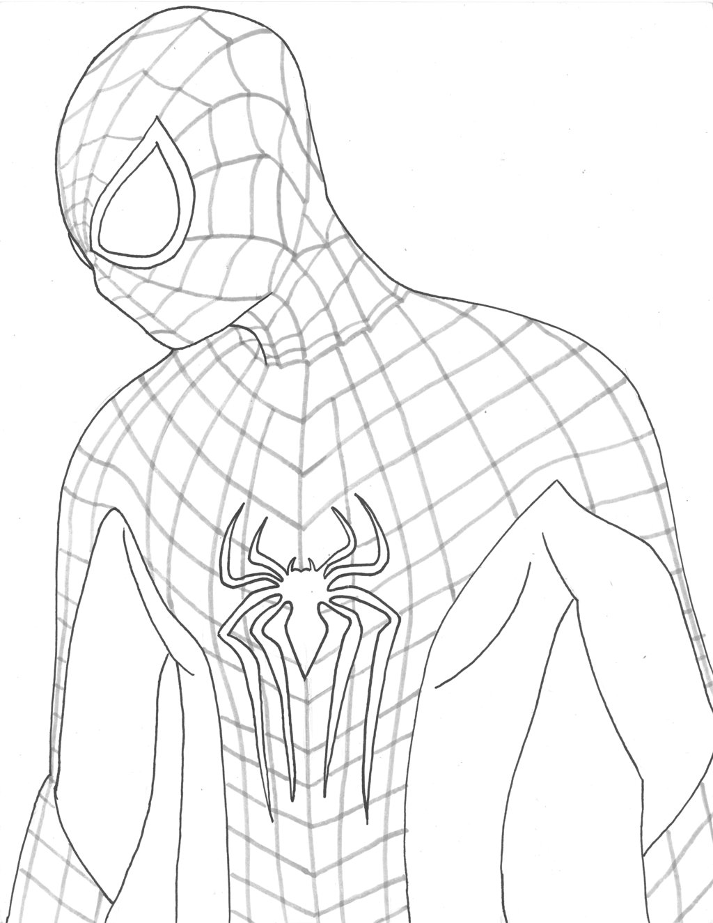 Amazing Spider Man Drawing At GetDrawings | Free Download