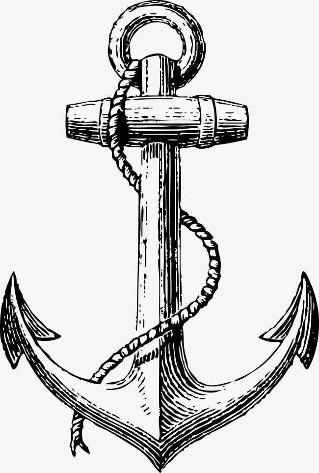 Anchor Line Drawing at GetDrawings Free download