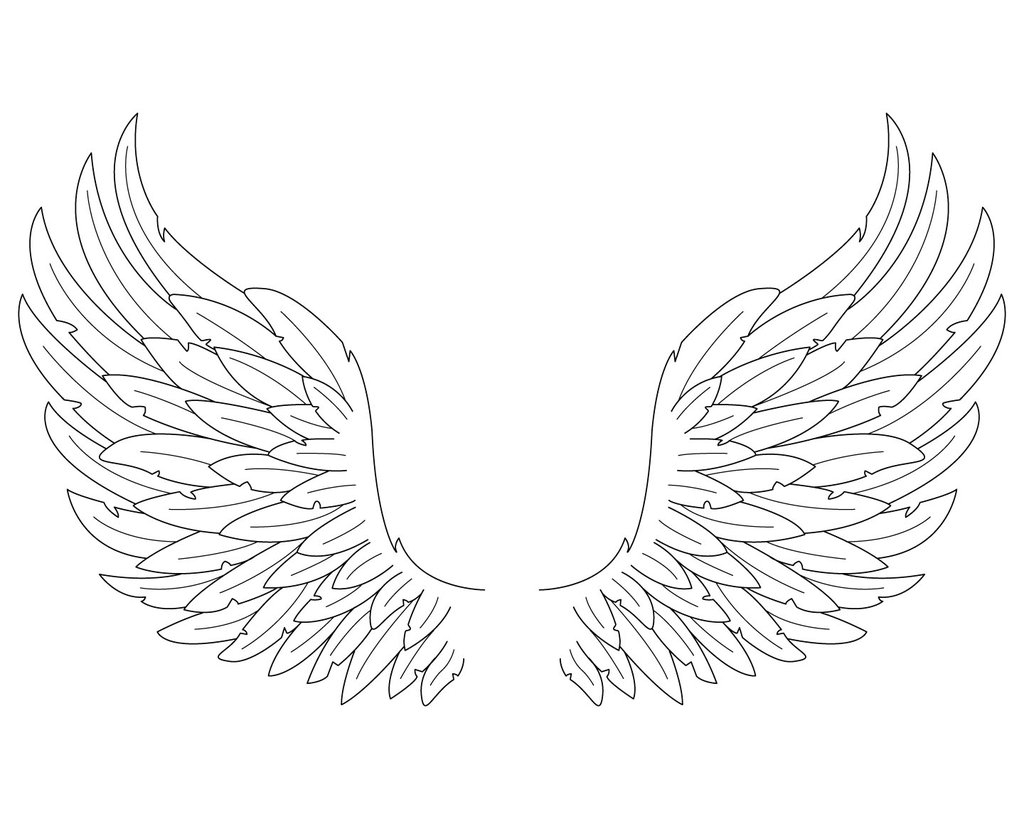 Angel Wings Pencil Drawing at GetDrawings Free download