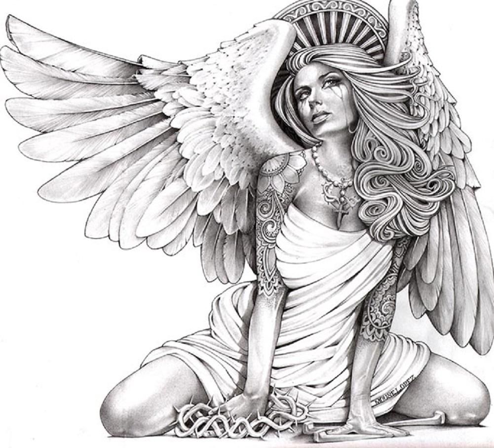 Angels And Demons Drawing at GetDrawings Free download