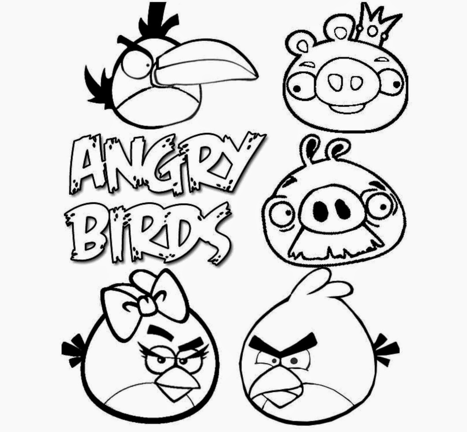 angry bird sketch