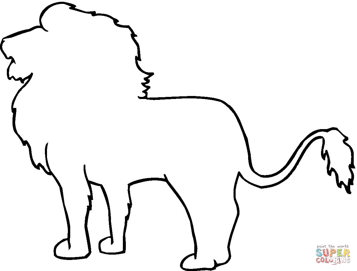 Animal Outline Drawing at GetDrawings | Free download