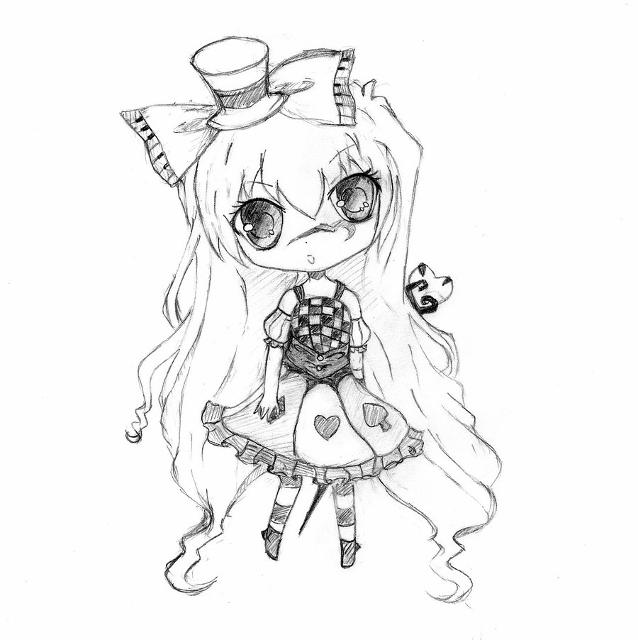 Anime Doll Drawing at GetDrawings Free download