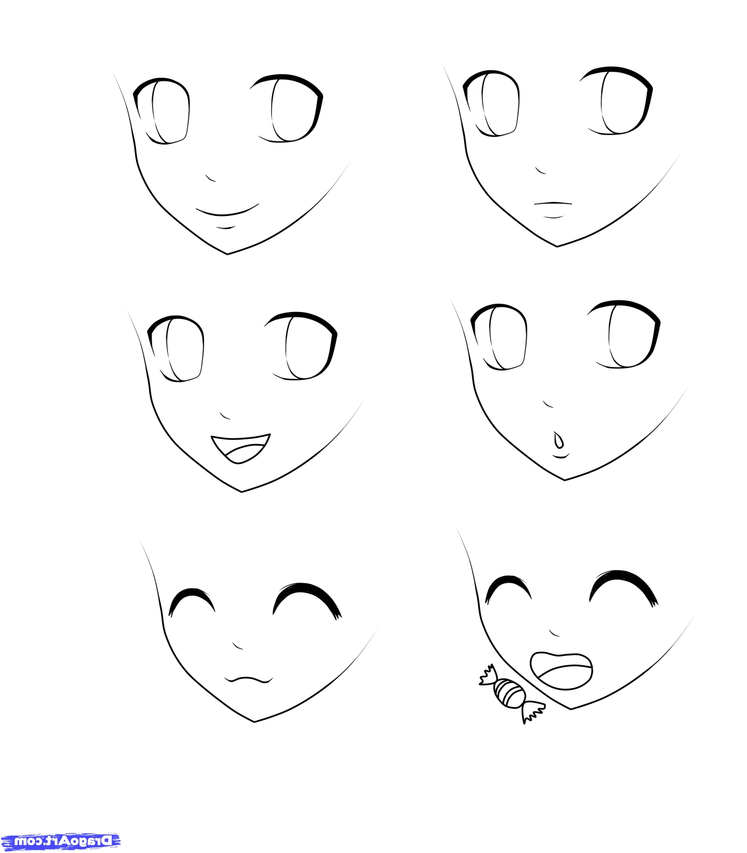 Anime Drawing Step By Step at GetDrawings Free download