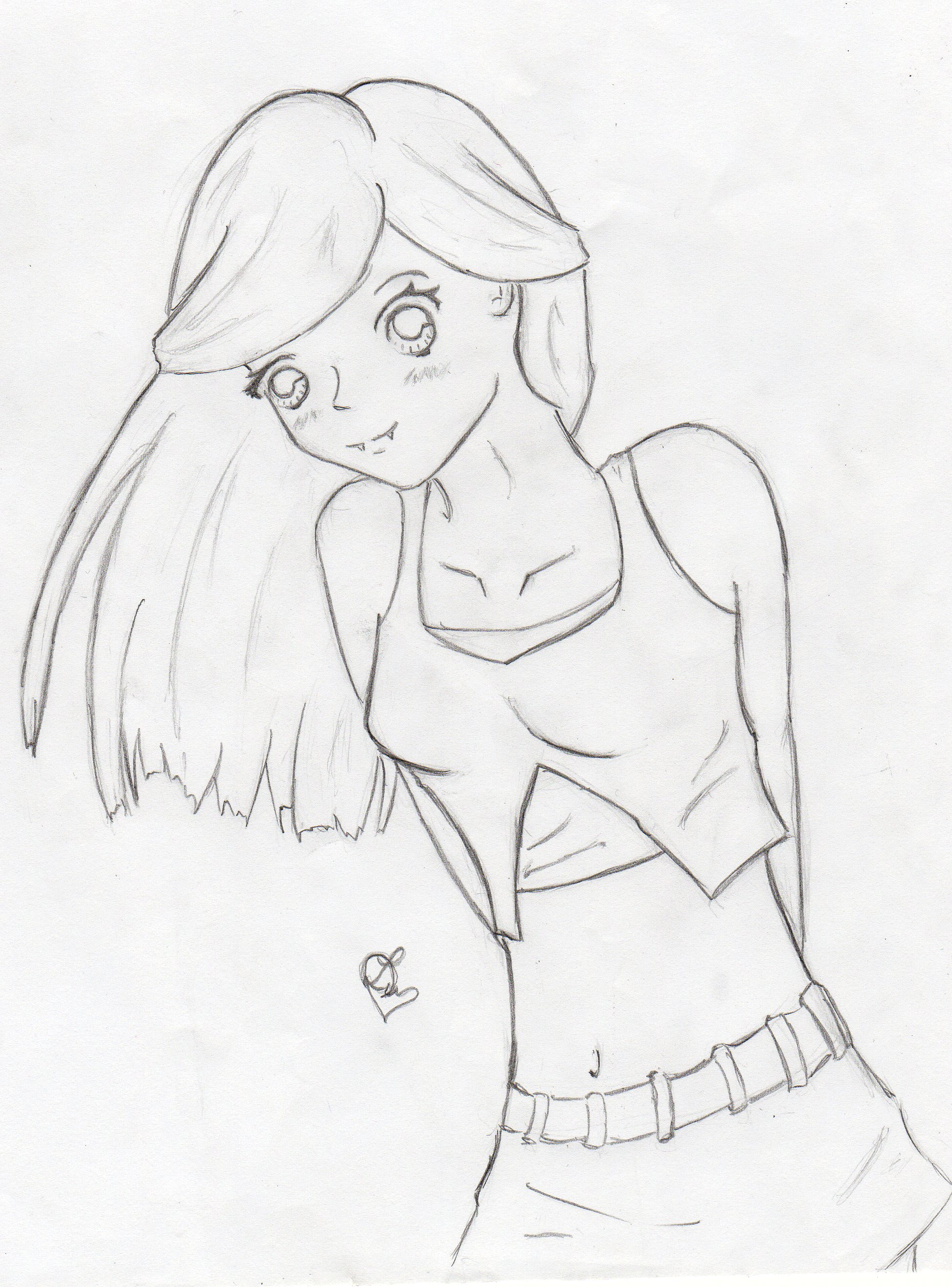 Female Full Body Anime Character Drawing Anime Wallpa vrogue.co