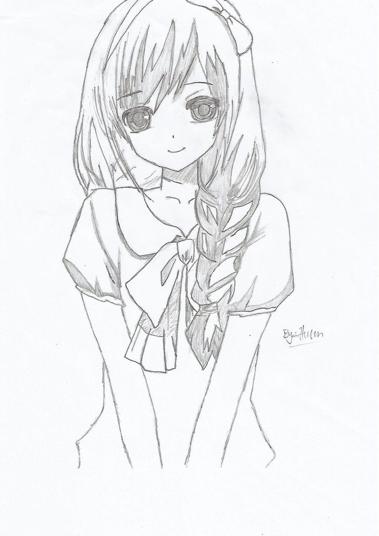 Cute Drawings Anime Easy How to Draw a Cute Chibi / Manga / Anime