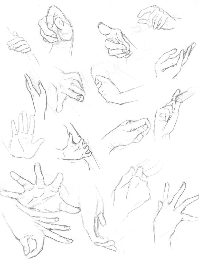 Anime Hand Drawing At Getdrawings Free Download