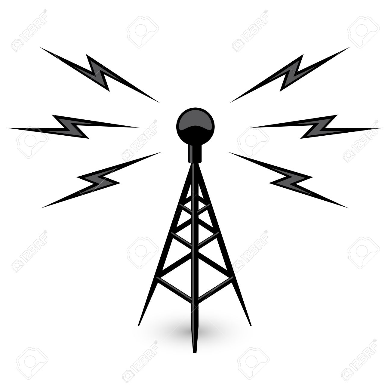 Antenna Tower Drawing at GetDrawings Free download