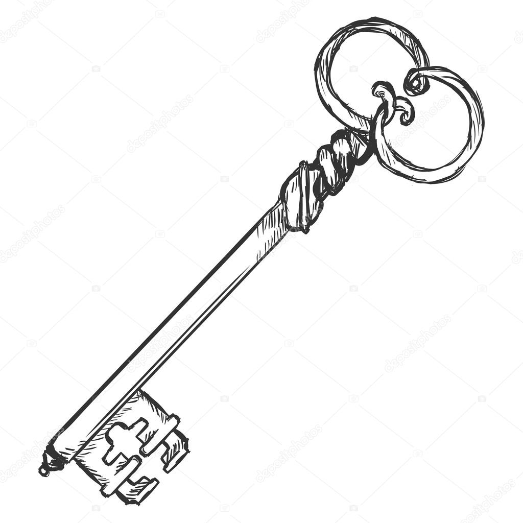 Antique Key Drawing at GetDrawings Free download