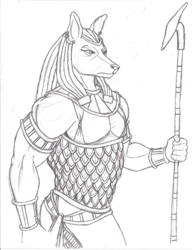 Anubis Drawing at GetDrawings Free download