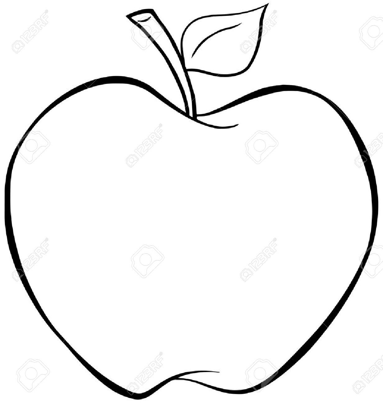 Apple Cartoon Drawing at GetDrawings Free download