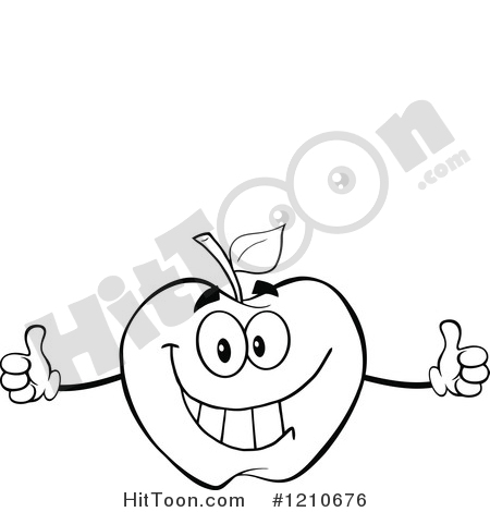 Apple Cartoon Drawing At Getdrawings 