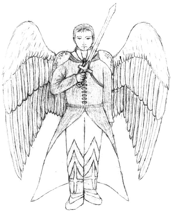 Archangel Michael Drawing at GetDrawings | Free download