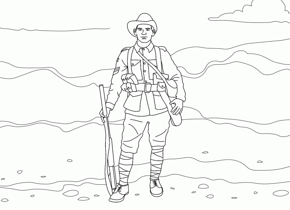 Army Soldiers Drawing at GetDrawings | Free download