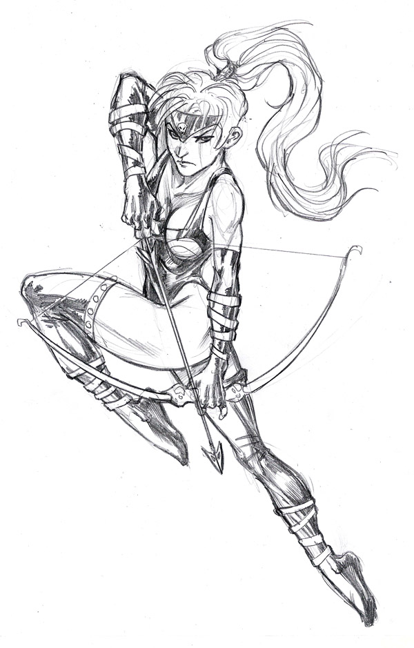 Artemis Drawing at GetDrawings | Free download