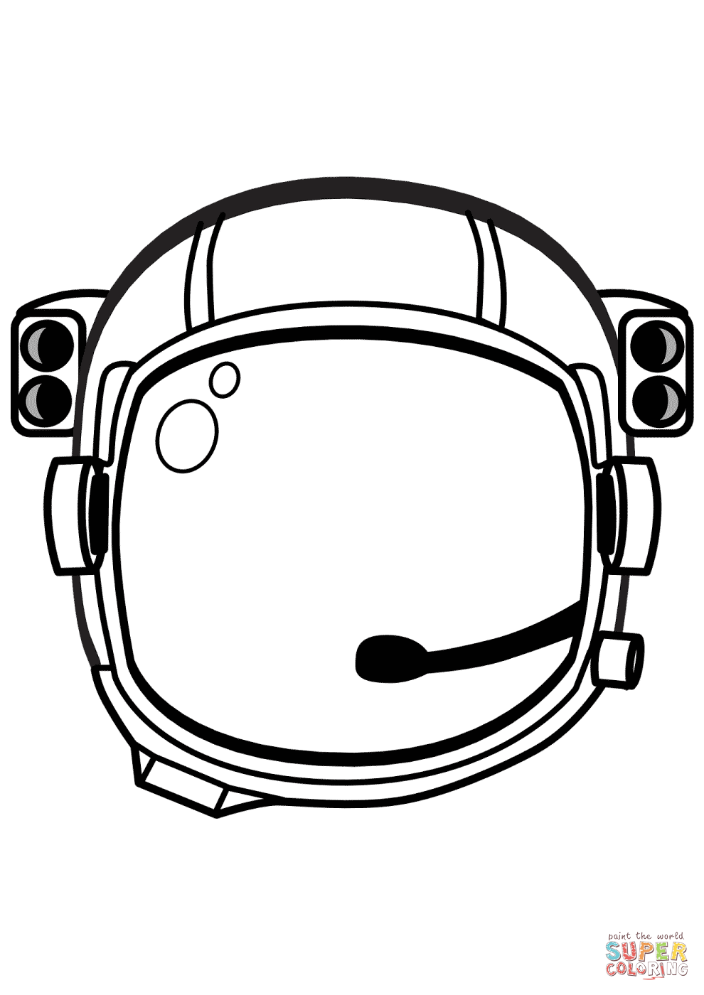 Astronaut Line Drawing at GetDrawings | Free download